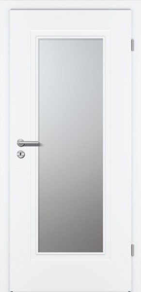 Profiltür Milano ML1 / RAL 9010