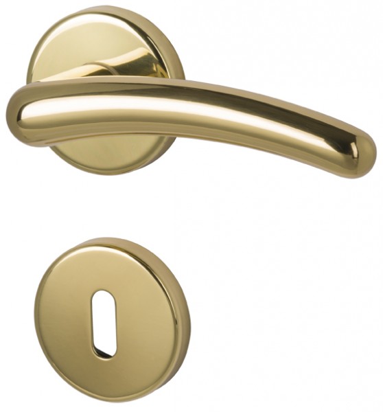 Messingdrücker Franca - R