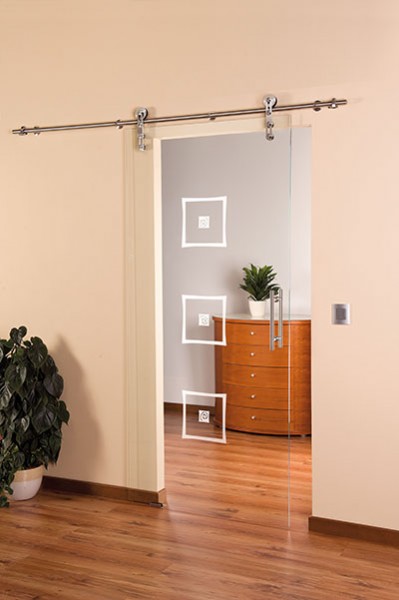 Glasschiebetür Modell "Merano" 4206 mit LSD3