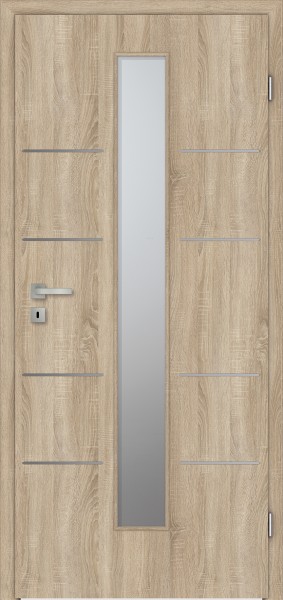 Designtür Corona C833 - LA4M / CePal Authentic Eiche