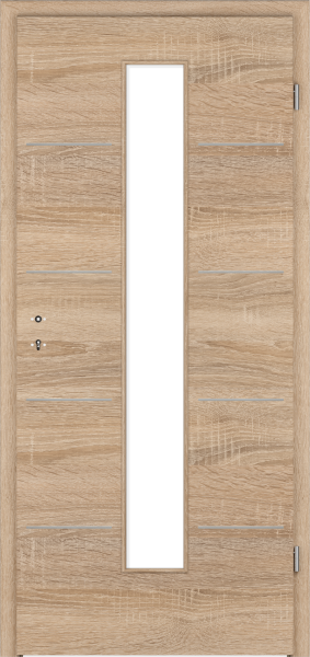 Designtür Corona C730 - LA4M / CePal Authentic Eiche