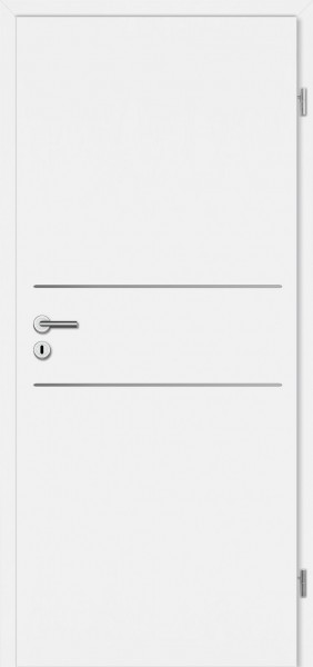 Designtür Corona C832 / CePal Weißlack 9010