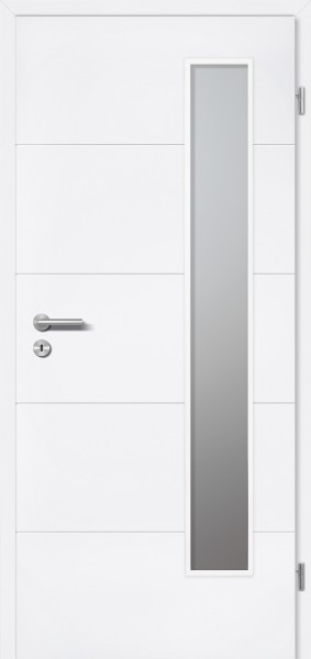 Profiltür Riva Ri1 - LA4B / RAL 9010