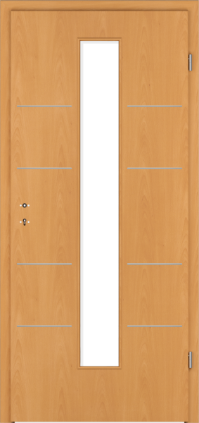 Designtür Corona C833 - LA4M / CePal Buche Exklusiv