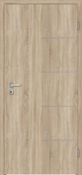 Designtür Corona C834 / CePal Authentic Eiche