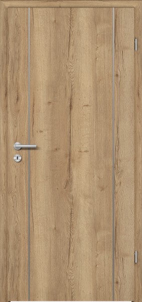 Designtür Corona C851 / CePal Authentic Risseiche