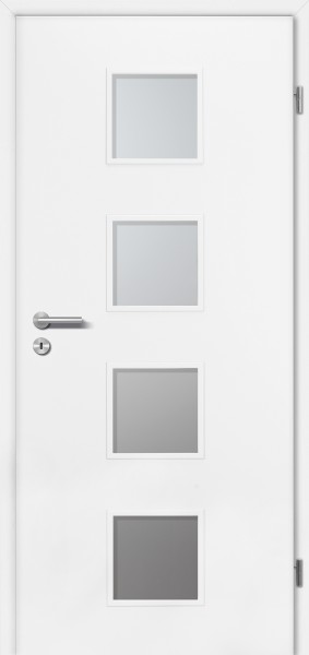 Profiltür Riva Ri5 - LA10 / RAL 9016