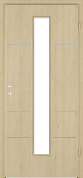 Designtür Corona C833 - LA4M / CePal natura Ahorn