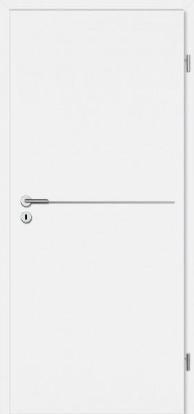Designtür Corona C831 / CePal Weißlack 9010