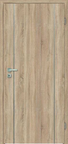 Designtür Corona C851 / CePal Authentic Eiche