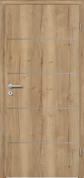 Designtür Corona C830 / CePal Authentic Risseiche