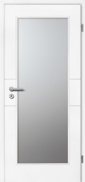 Profiltür Riva Ri8 - LA 2 / RAL 9010