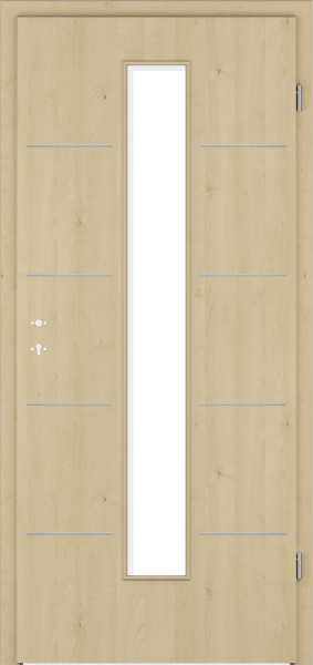 Designtür Corona C830 - LA4M / CePal natura Ahorn