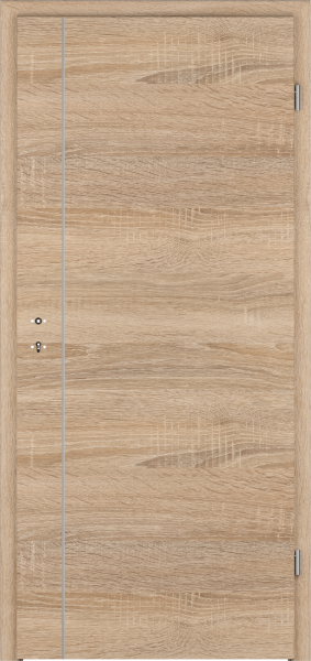 Designtür Corona C750 / CePal Authentic Eiche