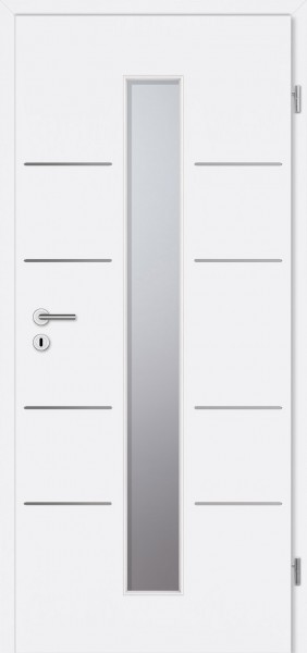 Designtür Aura A833 - LA4M / RAL 9010