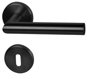 Drücker Ronny - R / schwarz satiniert